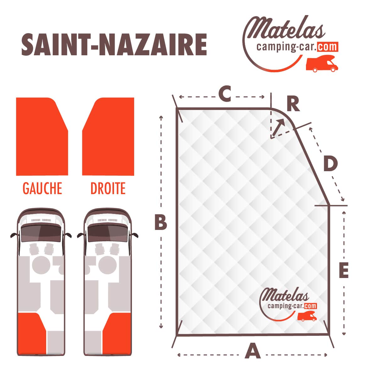 DRAP HOUSSE FORME SAINT NAZAIRE