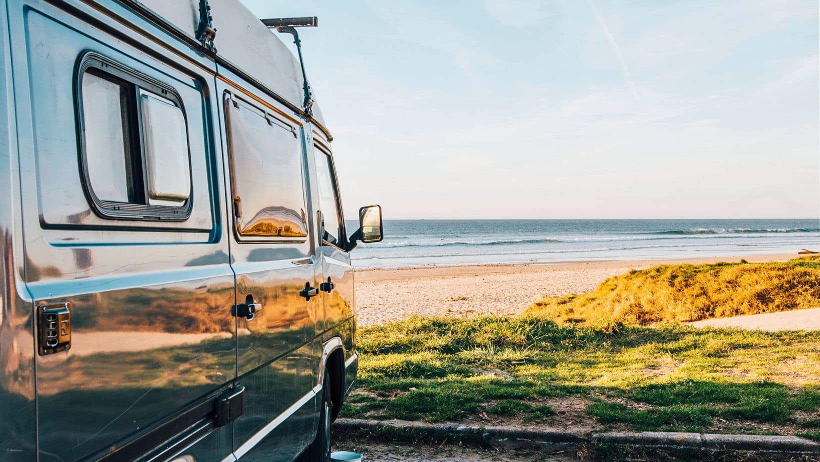 camping-car en été